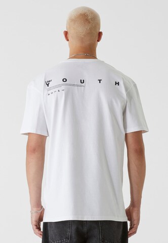 Lost Youth T-Shirt 'Dove' in Weiß