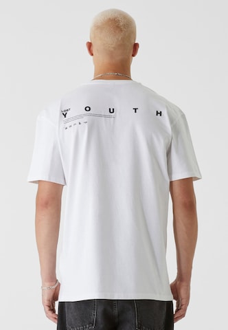 balta Lost Youth Marškinėliai 'Dove'