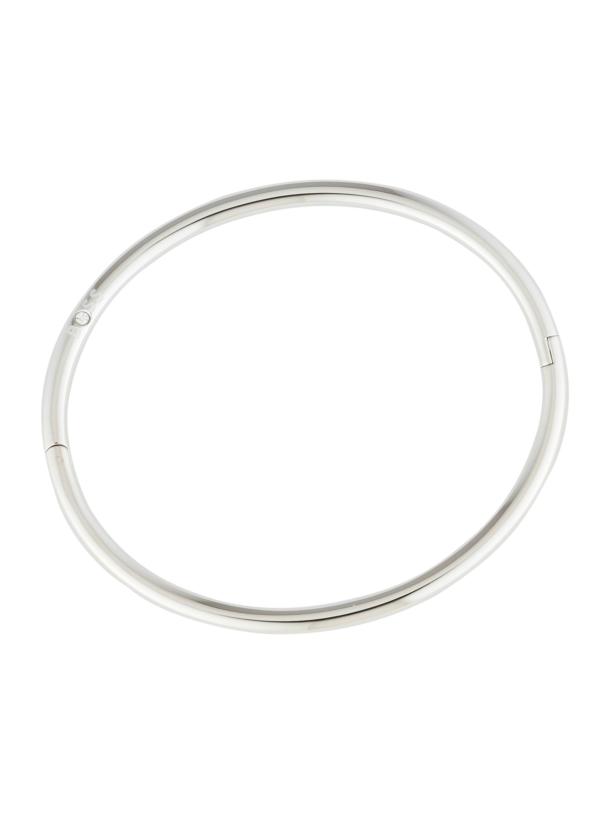 BOSS Браслет 'LIVE' в Серебристый