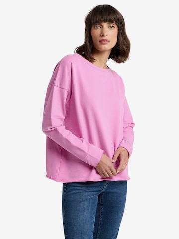 Elbsand Sweatshirt 'Riane' in Pink: predná strana