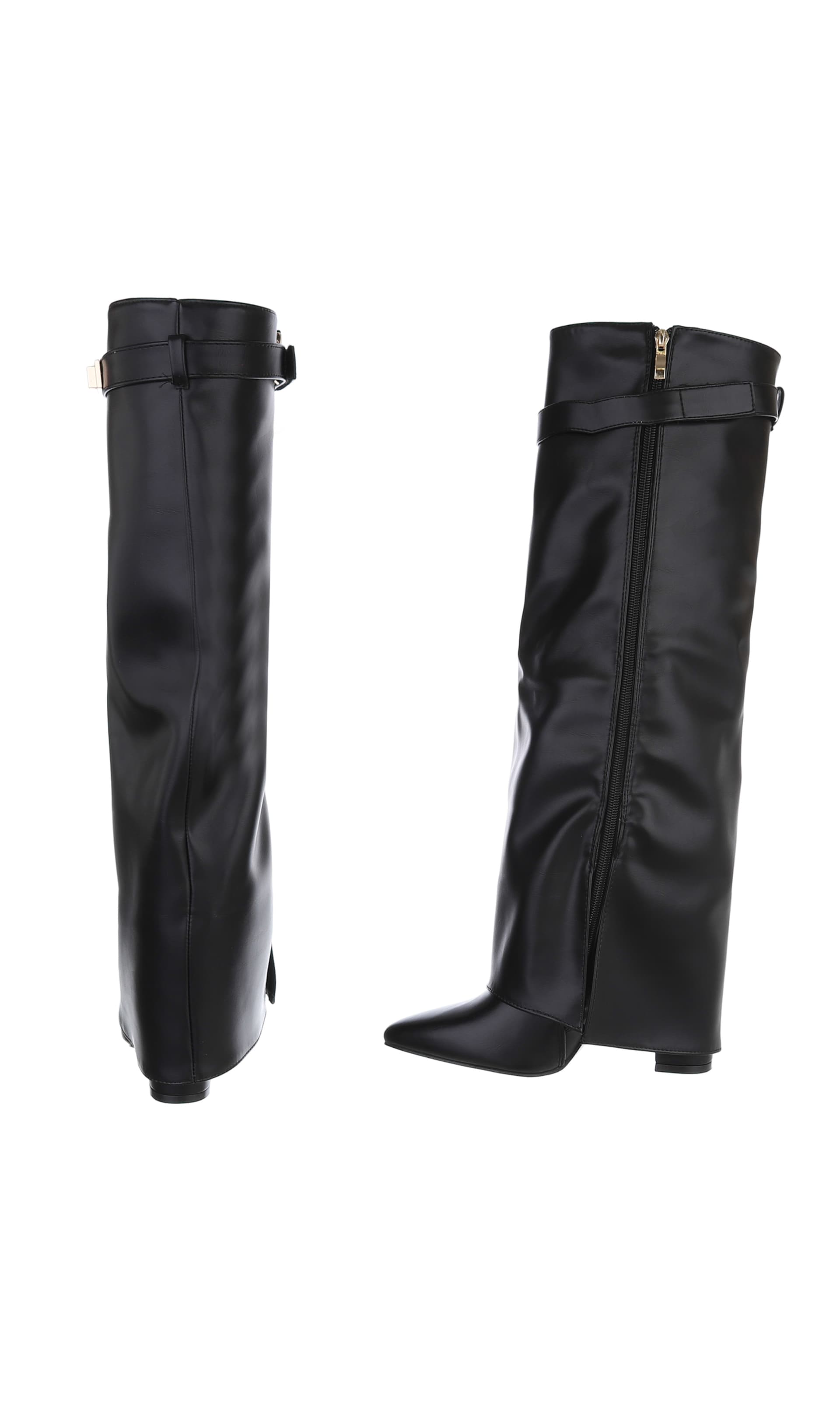 Ital-Design Stiefel in Schwarz