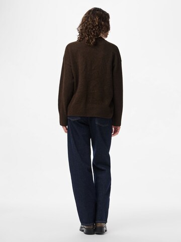 PIECES Pullover 'PCAna' i brun