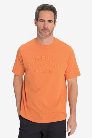 JP1880 Shirt in Oranje: voorkant