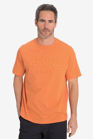 JP1880 Shirt in Oranje: voorkant