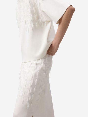 Gonna di Adolfo Dominguez in bianco
