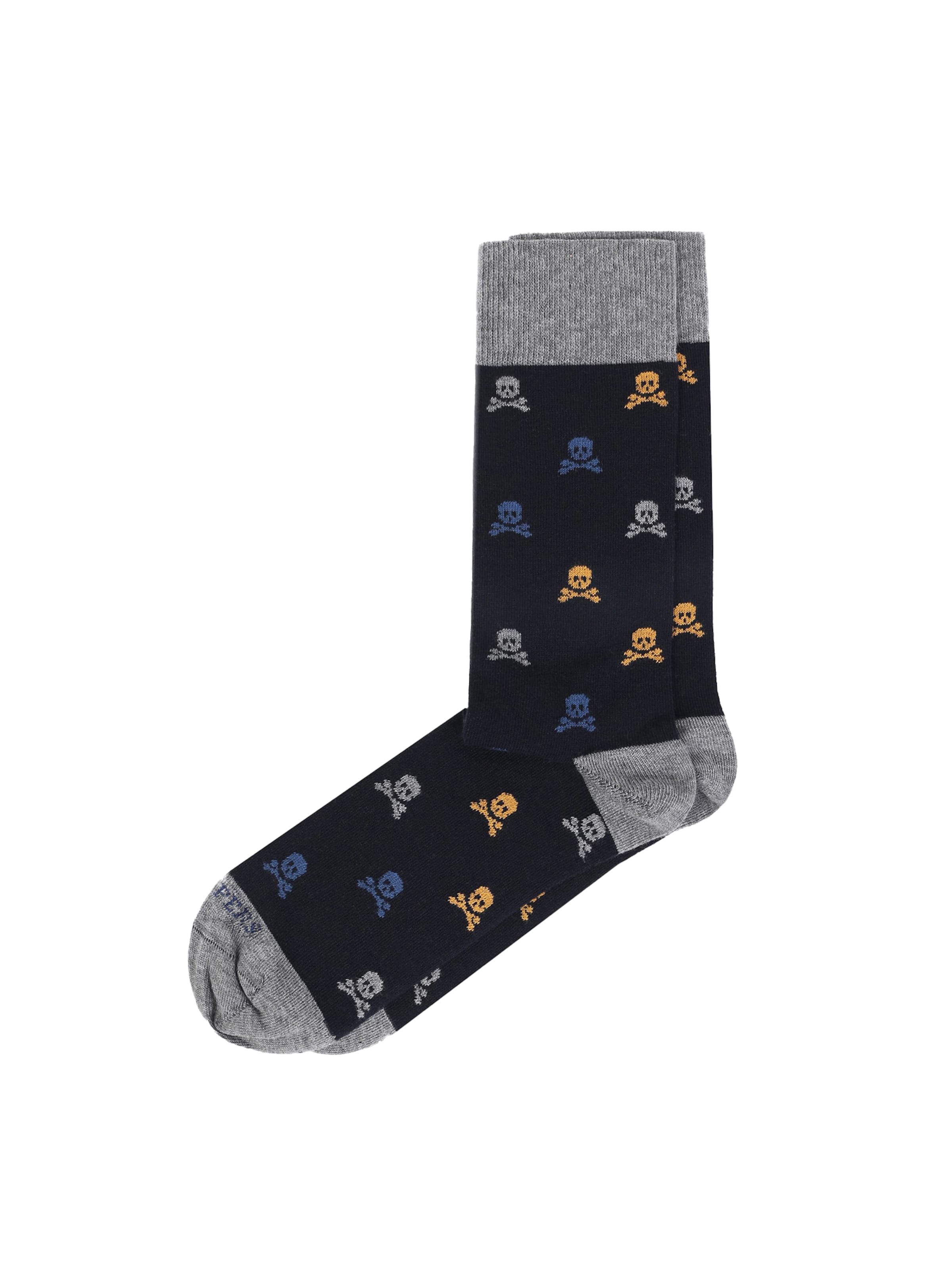 Scalpers Socks in Blue: front