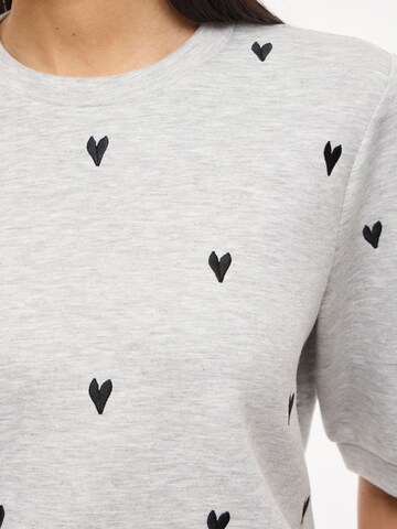 VILA Sweatshirt 'VISif' in Grijs