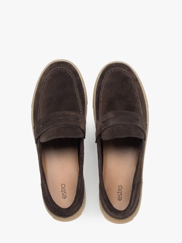 Estro Moccasins '09-4819' in Brown