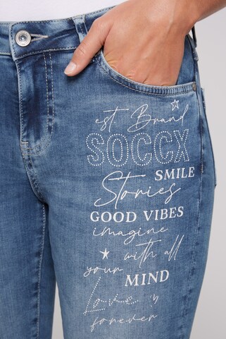 Soccx Regular Jeans in Blue