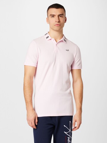 HOLLISTER - Camiseta en rosa: frente