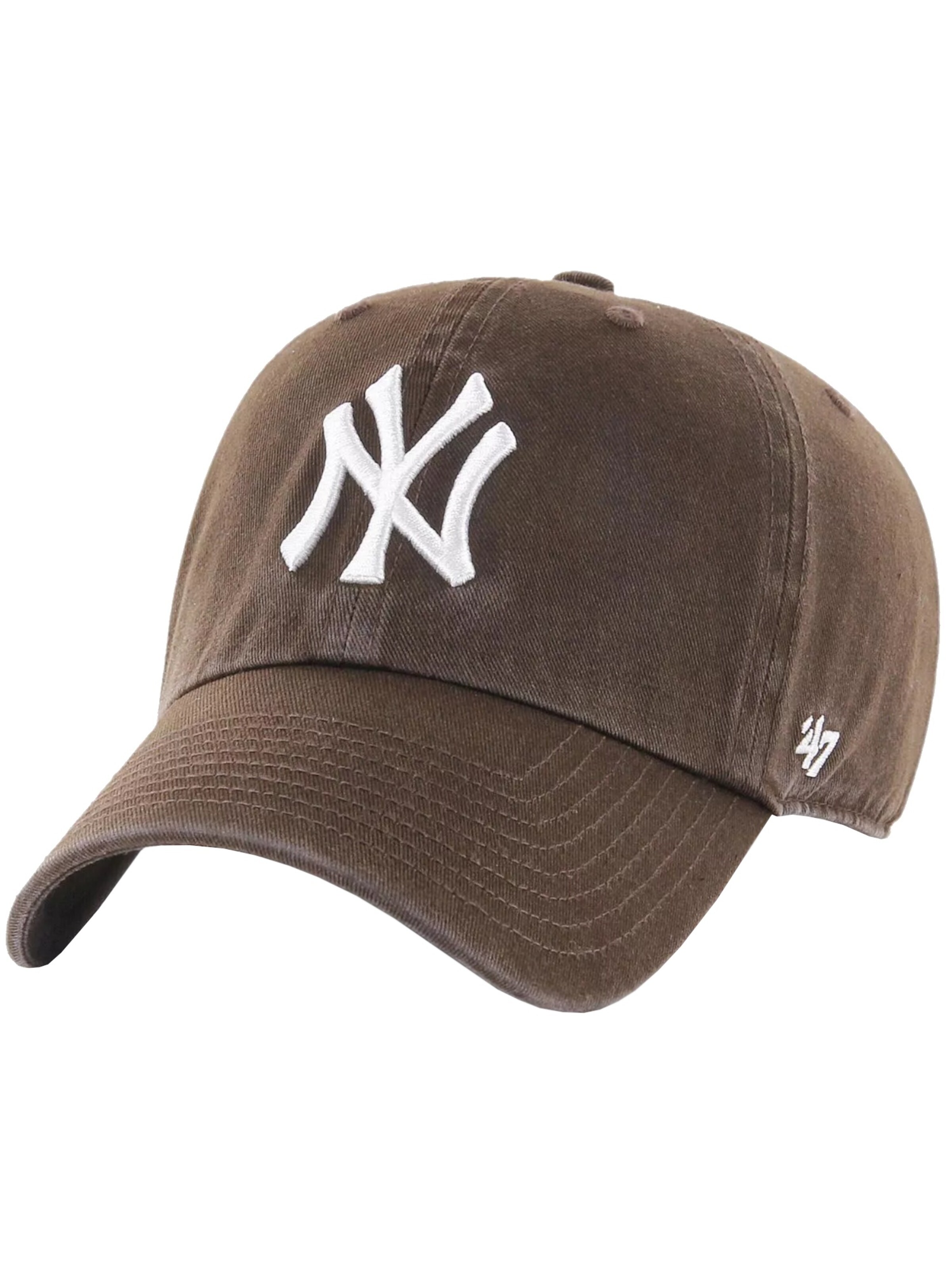 47 Pet '47 Brand New York Yankees Clean Up Cap' in Bruin: voorkant
