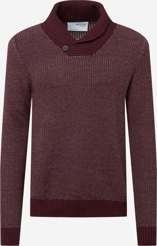 Pullover 'NOAH' di SELECTED HOMME in rosso: frontale