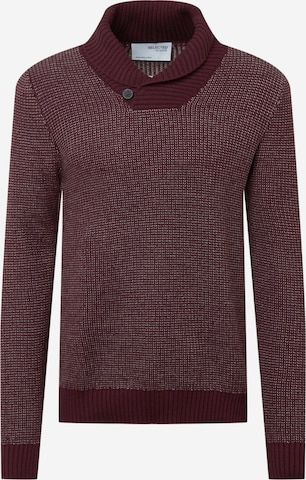 SELECTED HOMME Sweater 'NOAH' in Red: front