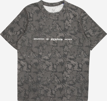 Jack & Jones Junior T-Shirt 'JCOTARMAC' in Grau: Vorderseite