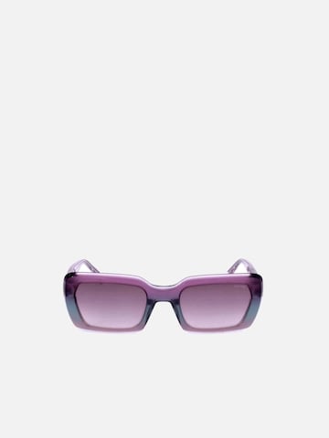 Lunettes de soleil 'Police SPLG21 Shiny brown beige havana 53/22/140 Women Sunglasses' POLICE en rose : devant