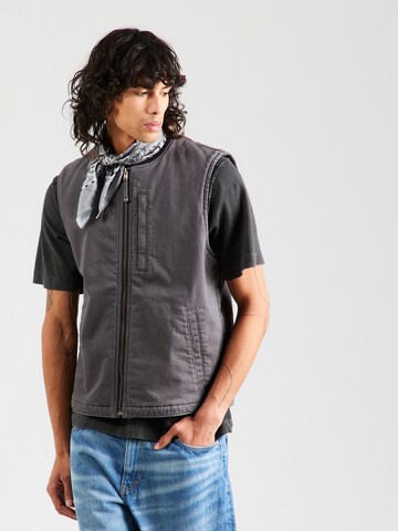 HOLLISTER Bodywarmer in Grijs: voorkant