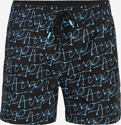 HUGO Zwemshorts 'MARCO' in de kleur Navy / Aqua, Productweergave