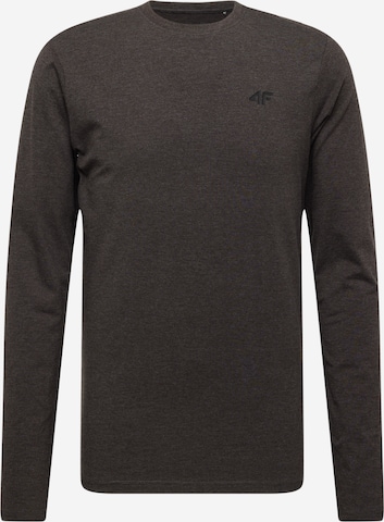 T-Shirt fonctionnel 'M155' 4F en gris : devant