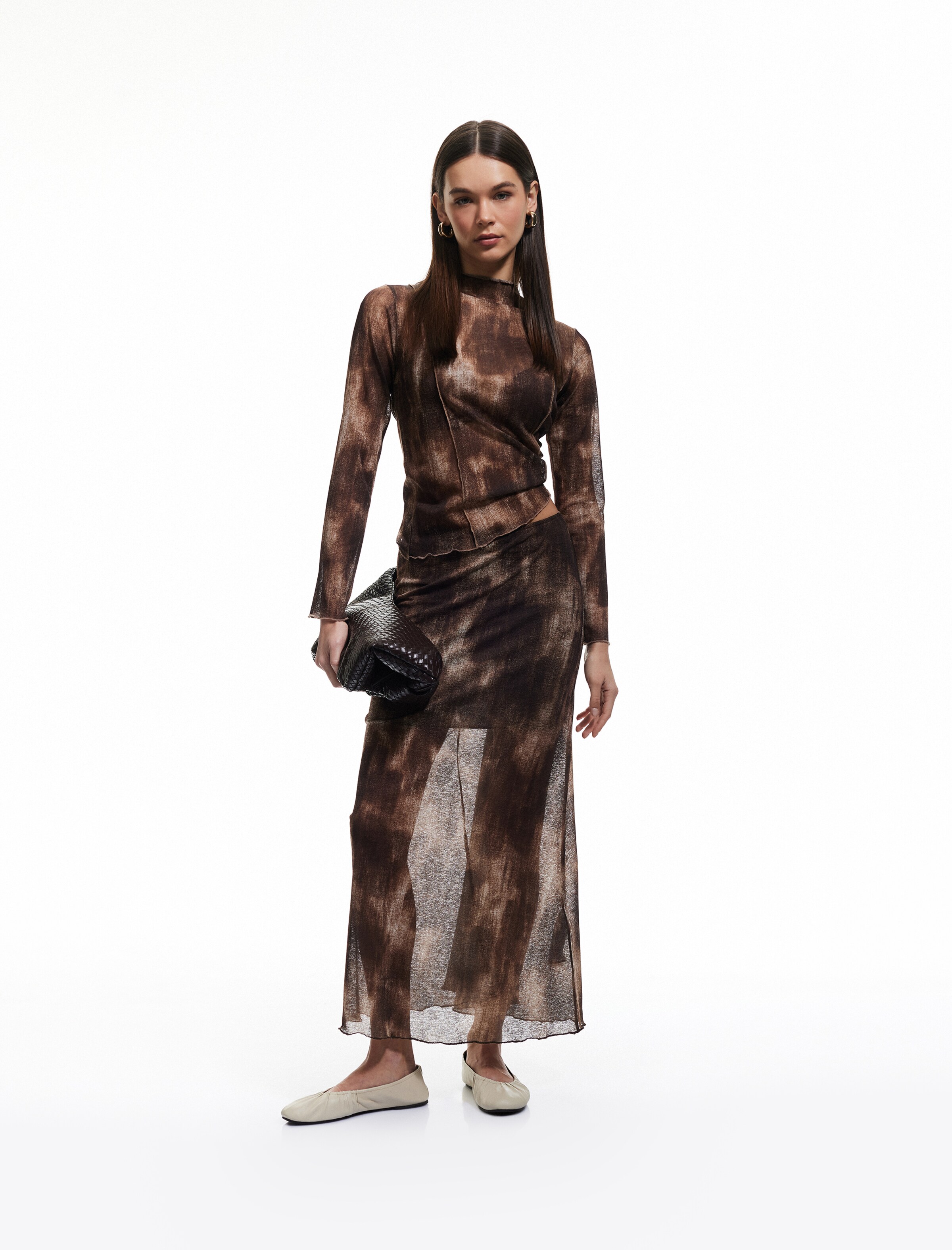 Koton Skirt in Brown