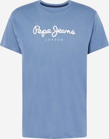 Maglietta 'EGGO' di Pepe Jeans in blu: frontale