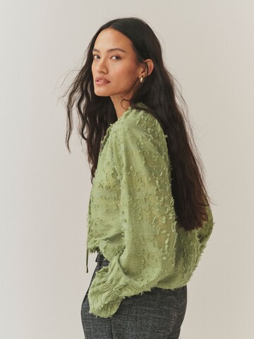 Chemisier Next en vert