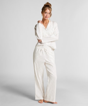 Hunkemöller Pyjamabroek in Blauw
