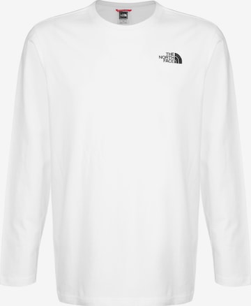 THE NORTH FACE Regular fit Shirt 'Red Box' in White: front