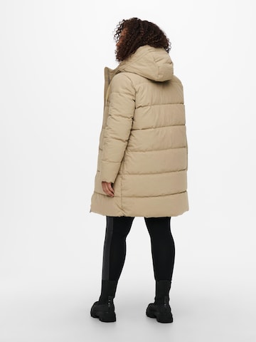 ONLY Carmakoma Winter coat 'Dolly' in Beige