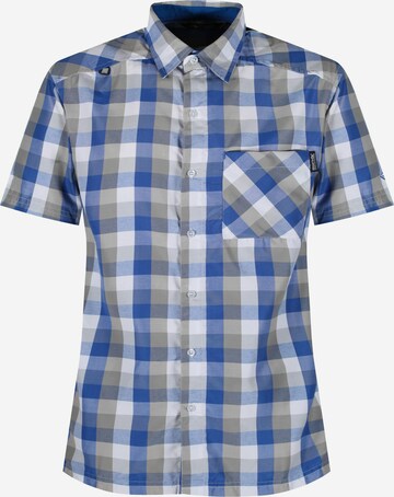 REGATTA Regular fit Athletic Button Up Shirt 'Kalambo III' in Blue: front