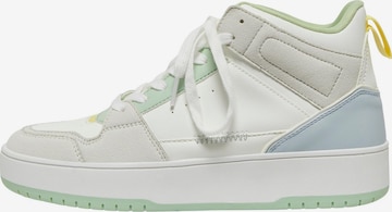ONLY High-Top Sneakers 'Saphire' in White: front