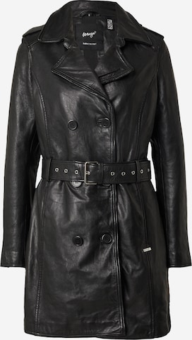 MazePrijelazni kaput 'Culima' - crna boja: prednji dio