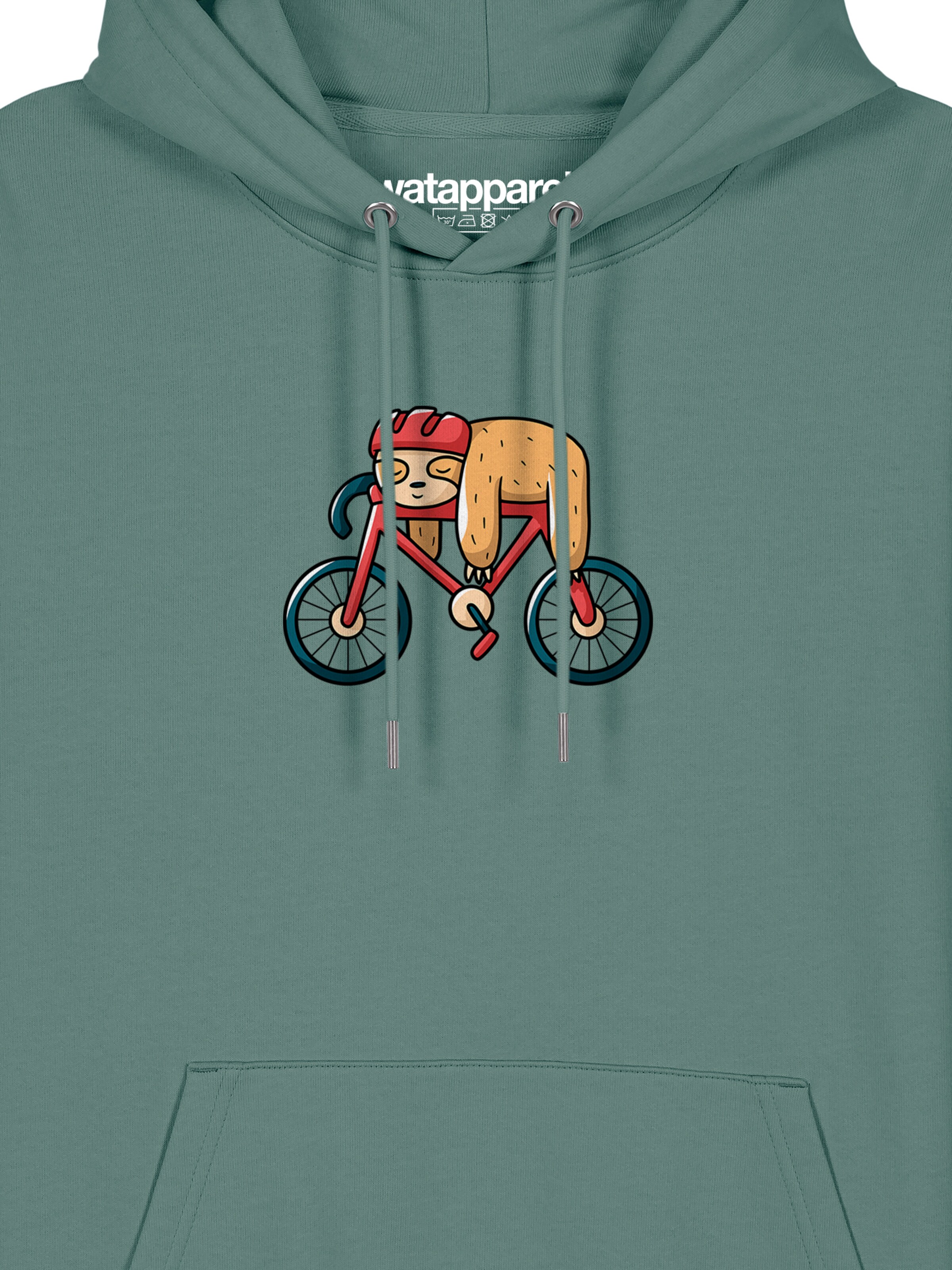 Watapparel Sweatshirt ' Sloth ' in Groen
