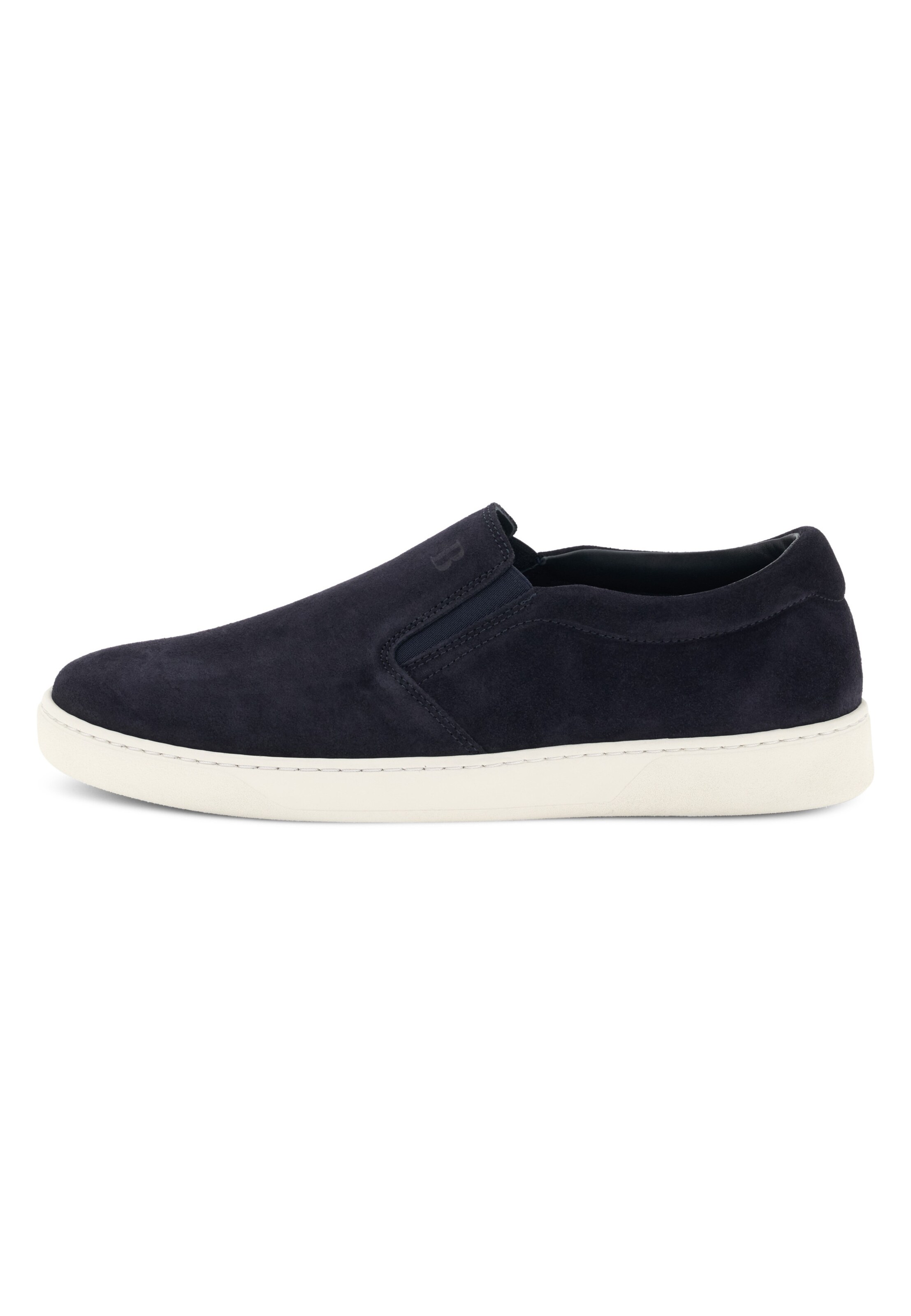 Boggi Milano Slip On in Blau: Vorderseite