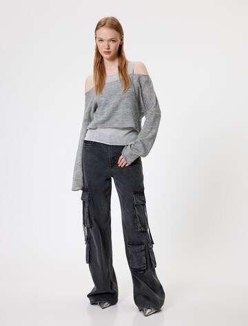 Koton Pullover in Grau