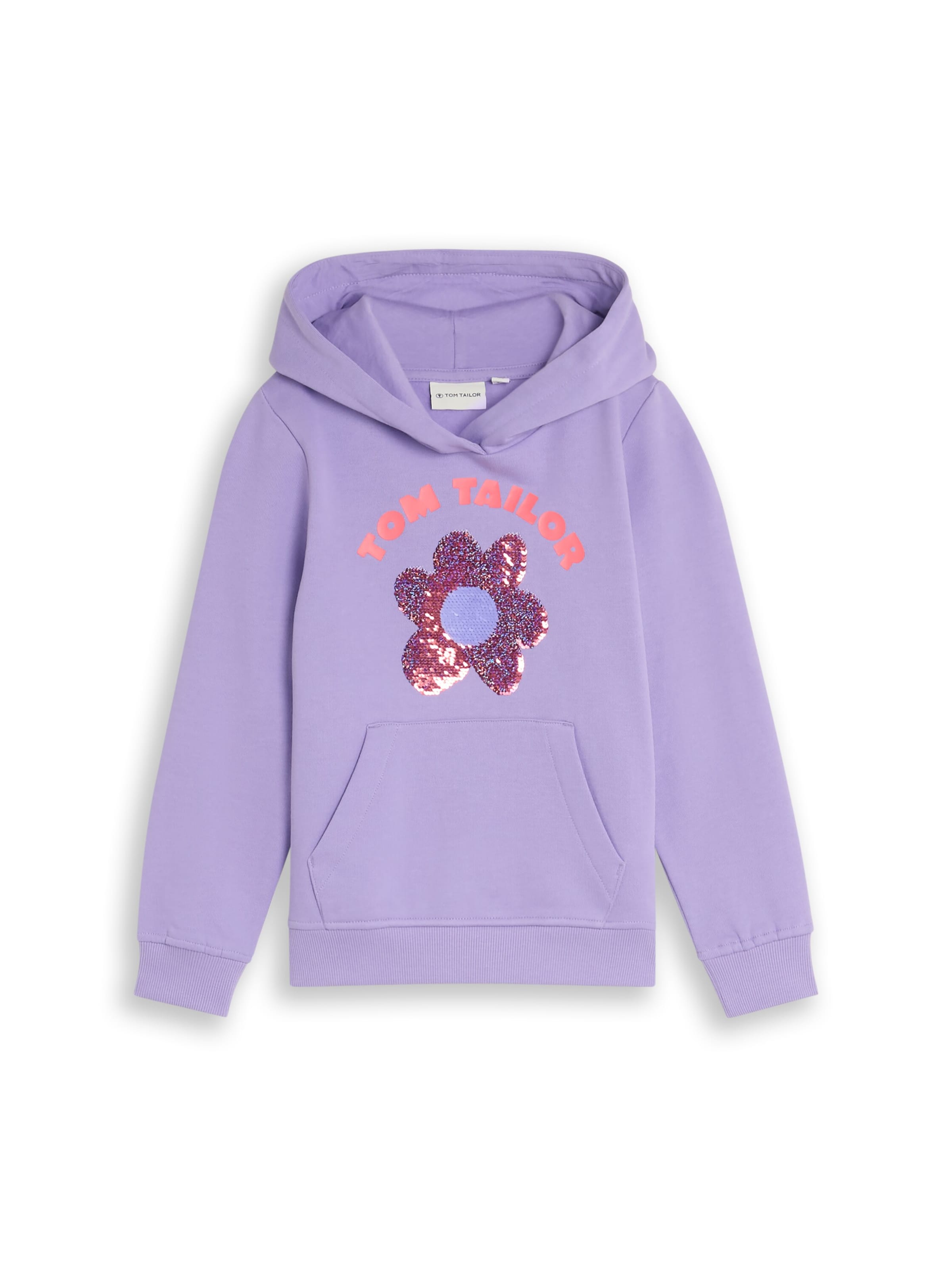 TOM TAILOR Sweatshirt in Purple: front