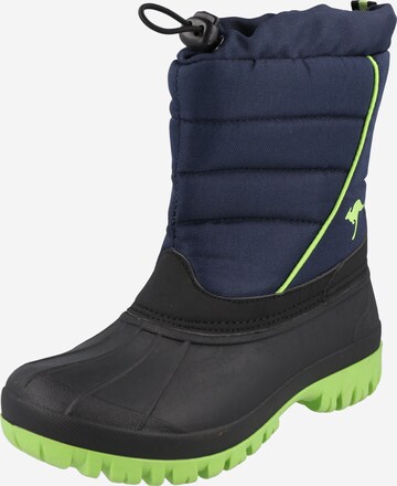 KangaROOS Snowboots 'Ben' in Blauw: voorkant