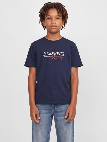 Tricou 'JJJade' de la Jack & Jones Junior pe albastru