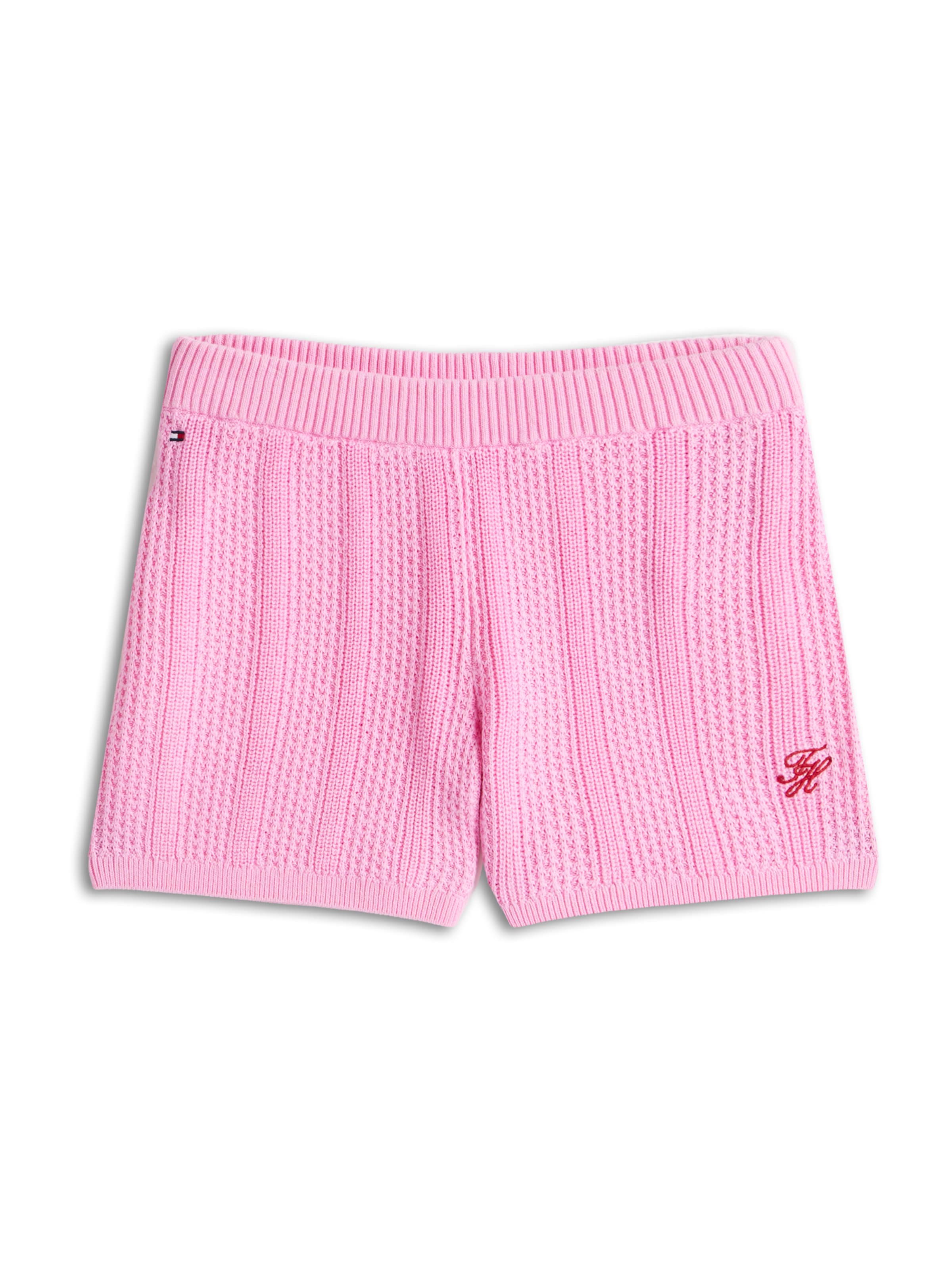 TOMMY HILFIGERregular Hlače - roza boja: prednji dio