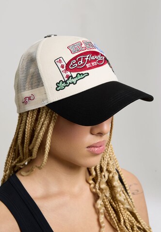 Casquette 'Est 1971 Varsity' Ed Hardy en blanc