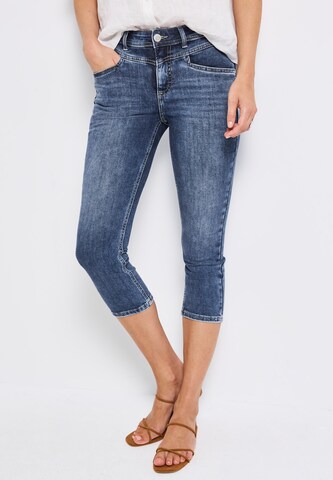STREET ONE Slim fit Jeans in Blue: front