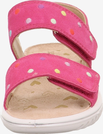 SUPERFIT Sandale 'Sparkle' in Pink