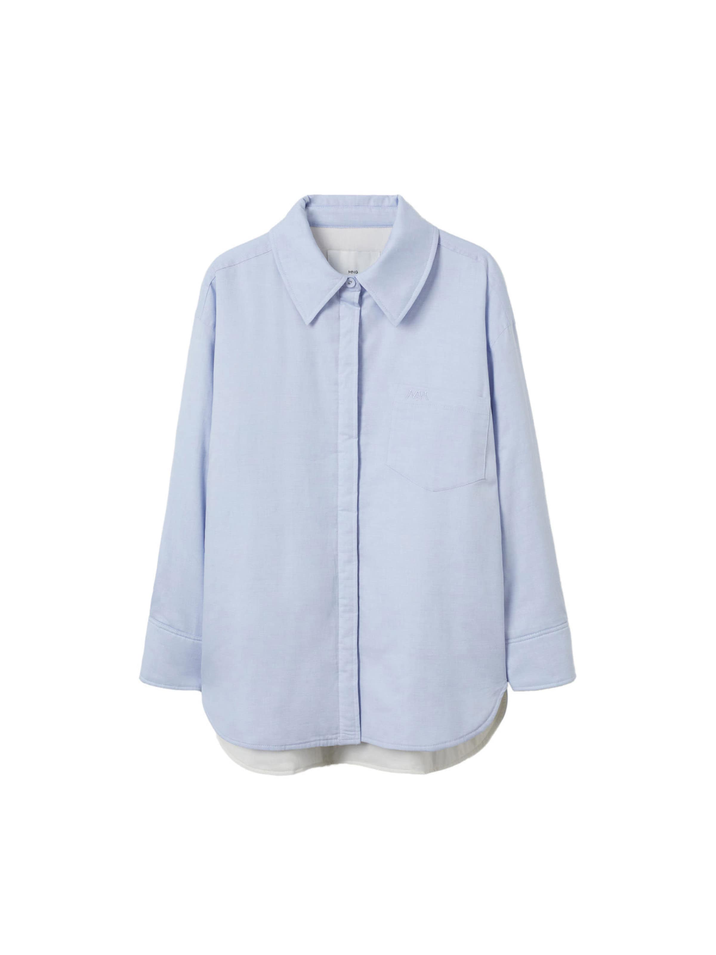 MANGO Prechodná bunda 'Libelula' - Modrá: predná strana