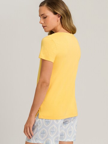 Hanro - Camisa de pijama em amarelo
