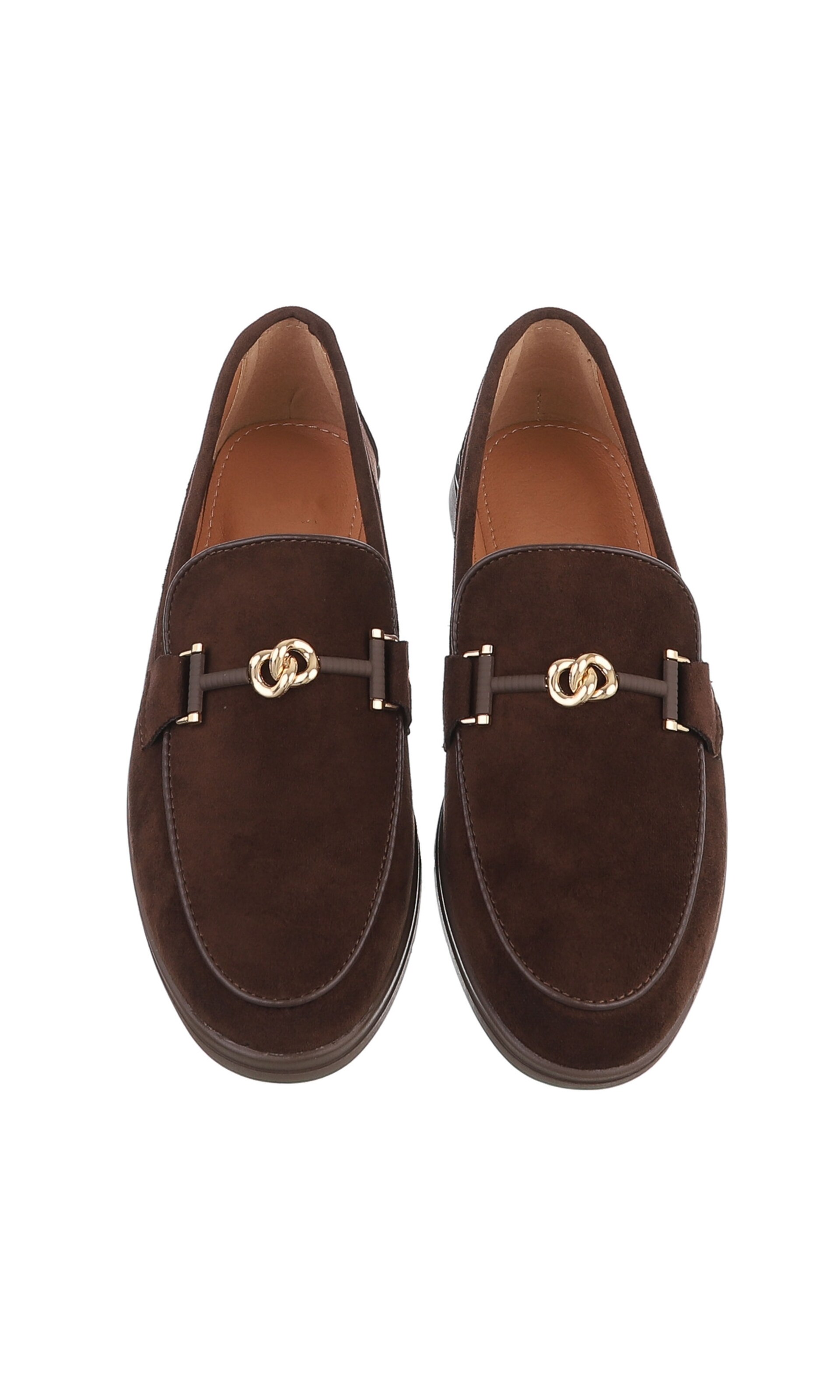 Ital-Design Classic Flats in Brown