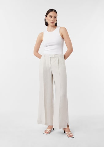 Regular Pantalon COMMA en beige