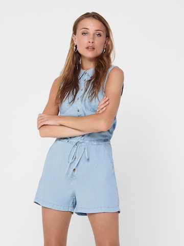 ONLY Jumpsuit 'MILEN' in Blauw: voorkant