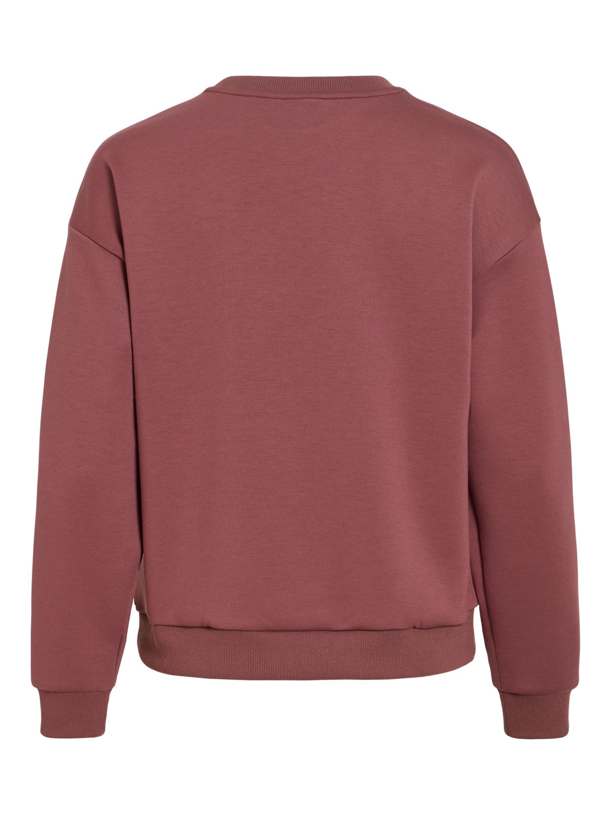 VILA Sweatshirt 'VISandy' in Pink