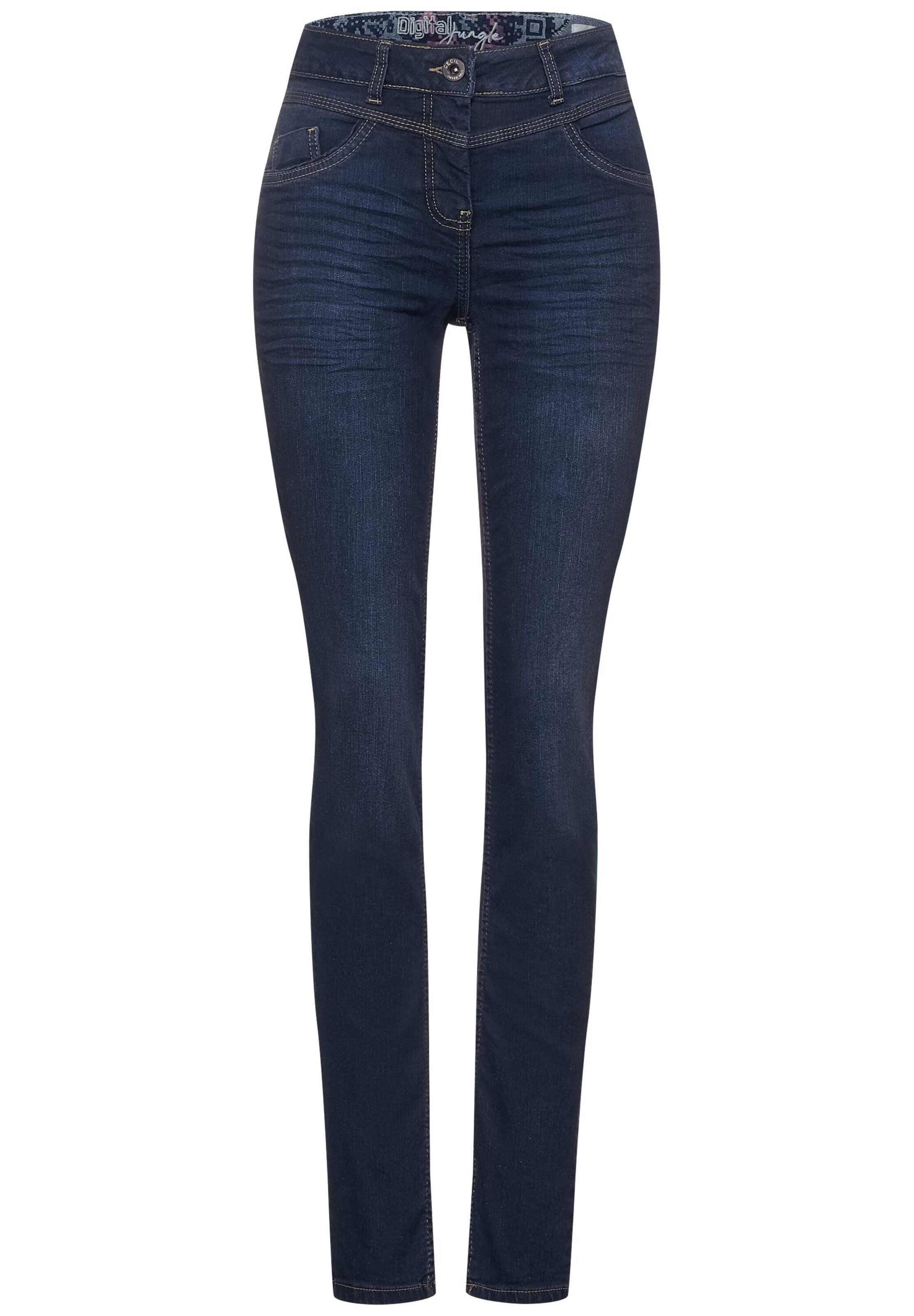 CECIL Slim fit Jeans 'Toronto' in Blue: front