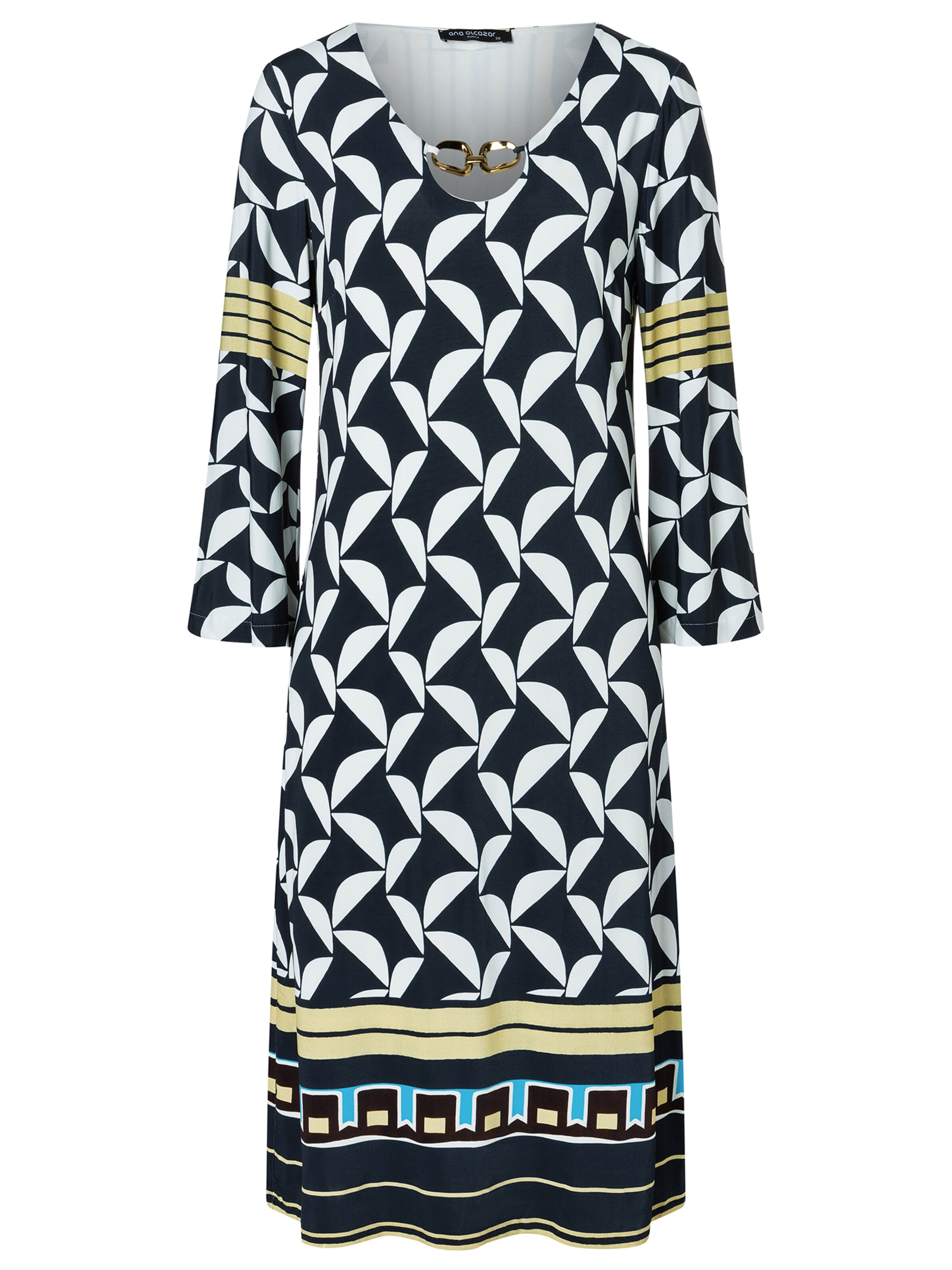 Ana Alcazar Jurk 'Zilmi' in Gemengde kleuren: voorkant