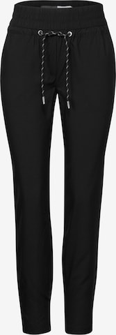 CECILLoosefit Hlače 'Chelsea' - crna boja: prednji dio